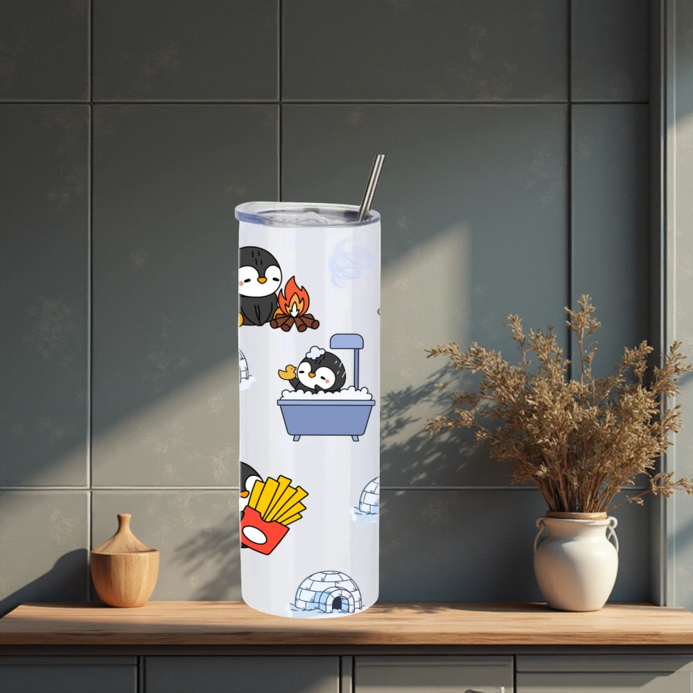 Termo kelímek Tučňáci