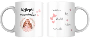 Hrnek maminka a dvě děti 