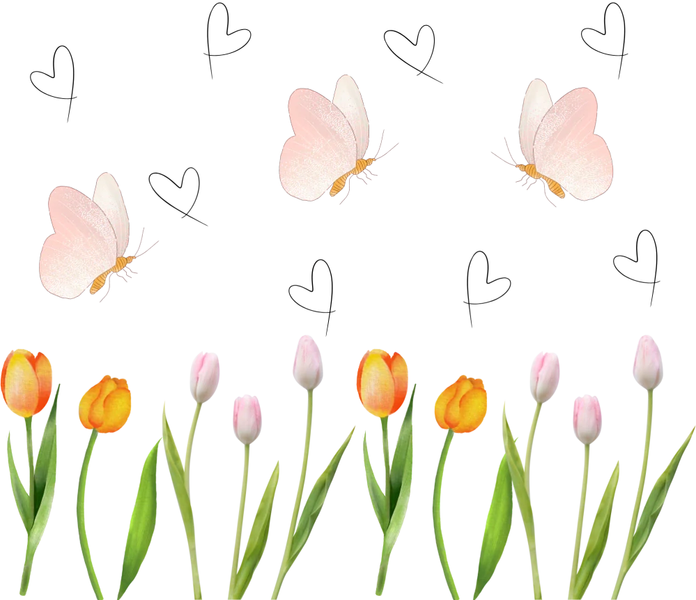 Termo kelímek Tulipány – termo hrnek s potiskem